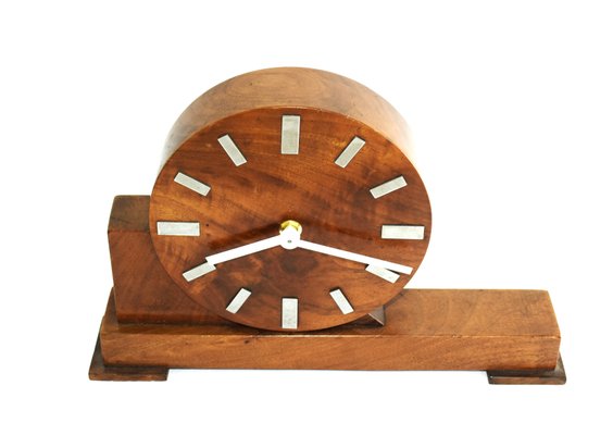 Art Deco Table Clock, 1920s for sale at Pamono