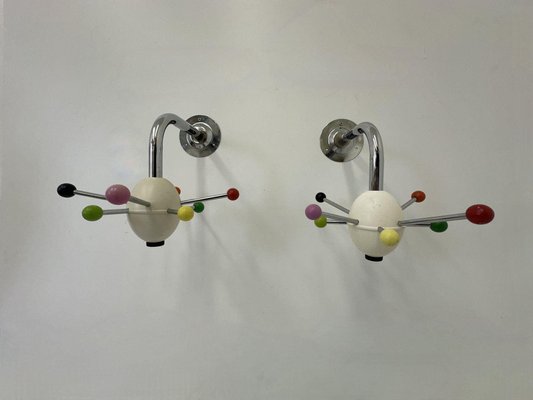 Vintage Sputnik Coat Rack by Osvaldo Borsani for Ikea 1990s Set of 2 for sale at Pamono