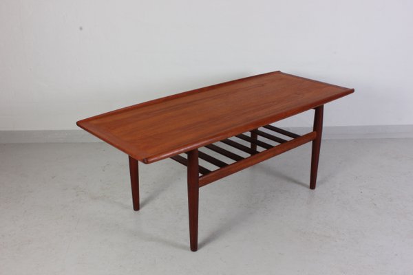 Mid Century Teak Coffee Table By Grete Jalk For Glostrup At Mid Century Teak Coffee Table By Grete Jalk For Glostrup 2