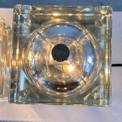 Fidenza Vetraria - Alessandro Mendini - Lampe de table - Cubosphère - Acier