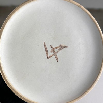 Ceramic Vase attributed to Franco Bucci for Laboratorio Pesaro