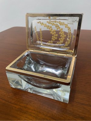 Vintage Murano Glass Box by Pagnin & Bon Murano, 1960s for sale at 