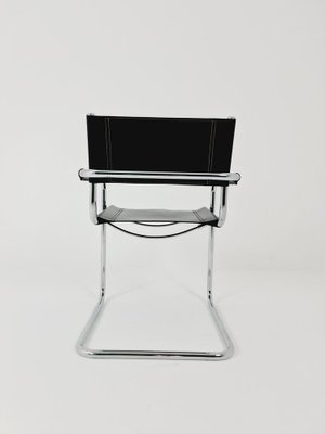 Black Model MG5 Centro Studi Desk Chair by Mart Stam