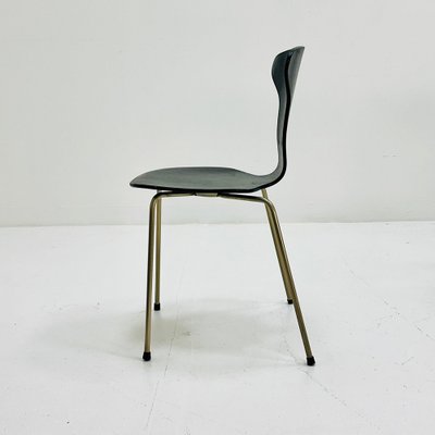Mid-Century Mosquito Model 3105 Dining Chairs by Arne Jacobsen for