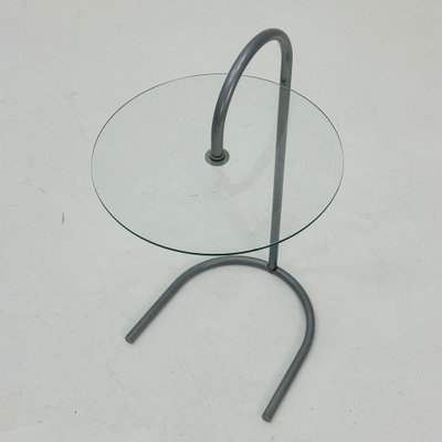 Vintage Bauhaus Ry Coffee Table in Glass and Aluminum from
