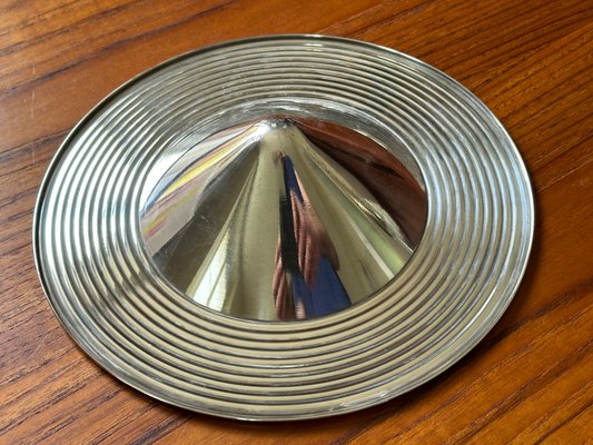Vide-poche Coquille En Métal Argenté Christofle - Coupelle Décorative