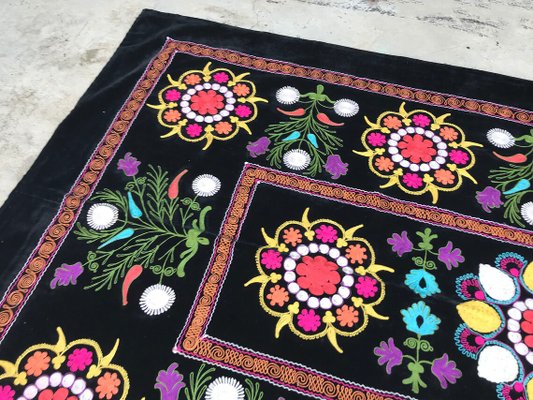 Vintage Velvet Wall Art, 1970s for sale at Pamono
