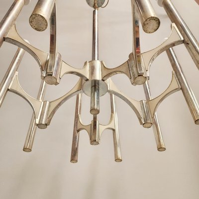 Vintage Chandelier by Gaetano Sciolari for Sciolari, 1970s for