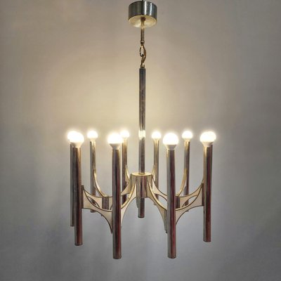Vintage Chandelier by Gaetano Sciolari for Sciolari, 1970s for