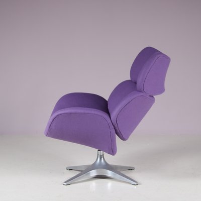 Space Age Easy Chair by Enrico Walles for Romefa, Netherlands