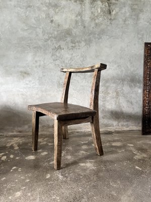 ダイニングチェア Old Teak Chair ジャパンヴィンテージ ダイニングチェア チーク材 椅子/Japanese
