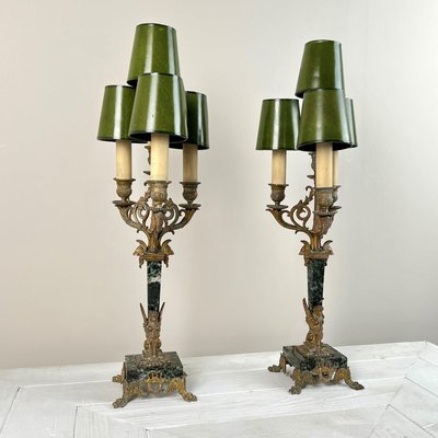 Pair of Egyptian Revival Terracotta Console Tables Pair of Egyptian Revival Terracotta Console Tables