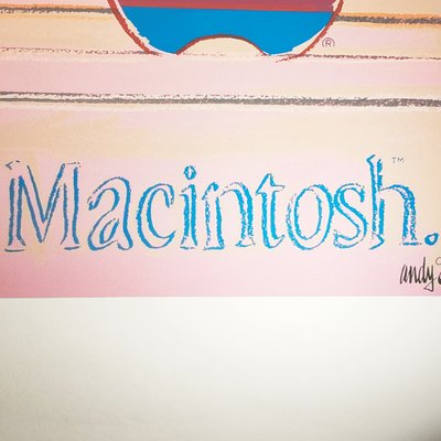 After Andy Warhol, Apple Macintosh, Lithograph, 1980s for