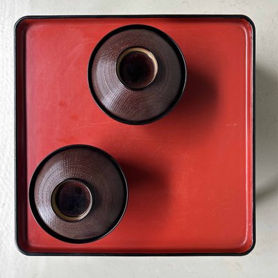 Urushi Lacquer Tea Ceremony Serving Table, Japan, 1920s for sale