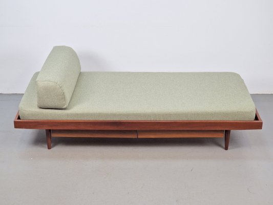 Vintage Scandanavian Teak Daybed Bed with Drawers 1960s