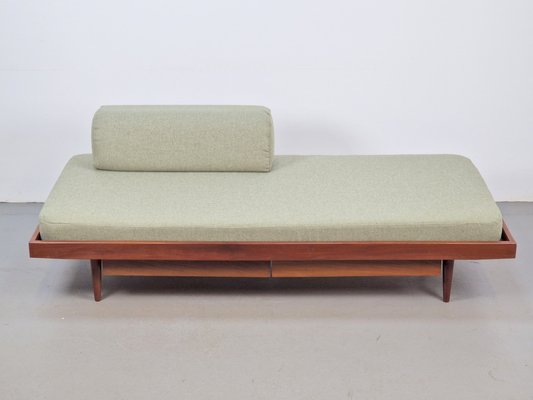 Vintage Scandanavian Teak Daybed Bed with Drawers 1960s