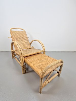 椅子 vintage rattan easy chair Vintage Rattan Easy Chair – Stowaway London