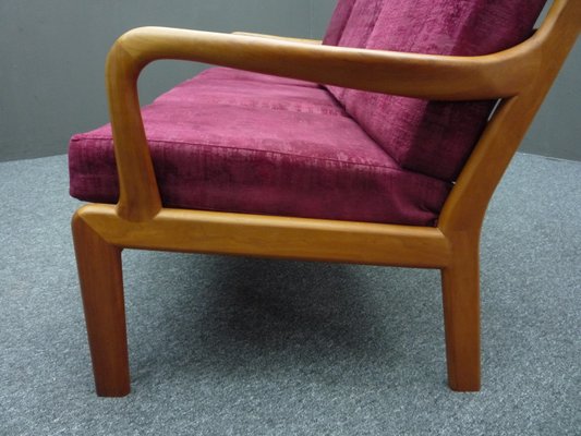 【希少】1960s ヴィンテージ 3人掛けソファ L. Olsen & Son Danish Teak Sofa by L. Olsen & Son, 1960s for sale at Pamono