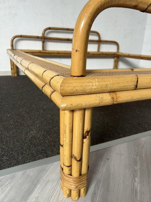 Bambus Doppelbett bei Pamono kaufen