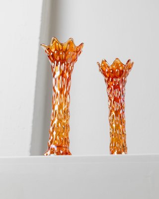 Antique Fenton Vases, 1930s, Set of 2 for sale at Pamono