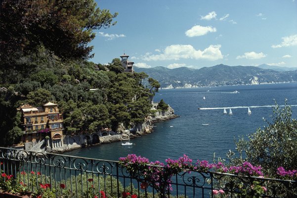 Slim Aarons, Ardissones House, Portofino, Estate Stamped