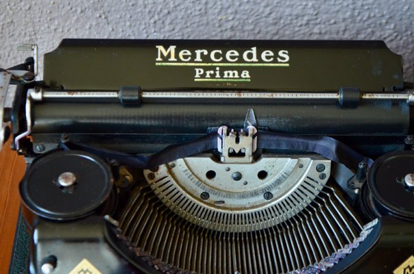 Vintage Prima Typewriter from Mercedes for sale at Pamono