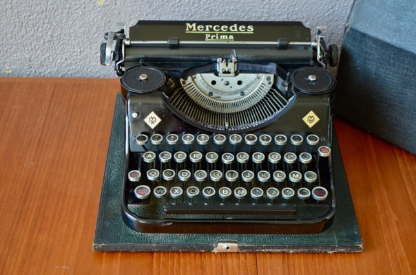 【値下げしました】Mercedes Prima アンティーク タイプライター 値下げしました】Mercedes Prima アンティーク タイプライター