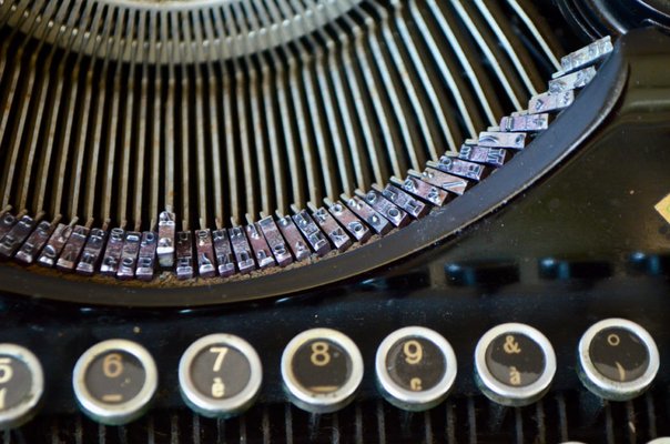 Vintage Prima Typewriter from Mercedes for sale at Pamono