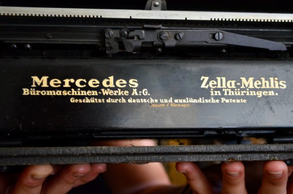 Vintage Prima Typewriter from Mercedes for sale at Pamono