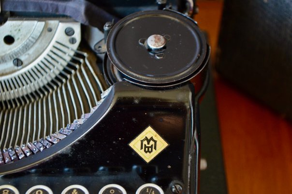 Vintage Prima Typewriter from Mercedes for sale at Pamono