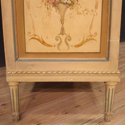 Louis XVI Style Lacquered Dresser with Mirror, 1960s for sale at Pamono