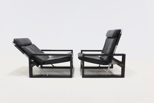 Brutalist Adjustable Lounge Chair by Sonja Wasseur, 1970s for sale
