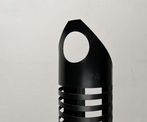 Postmodern Metal and Marble CD Rack Tower, 1980s for sale at Pamono