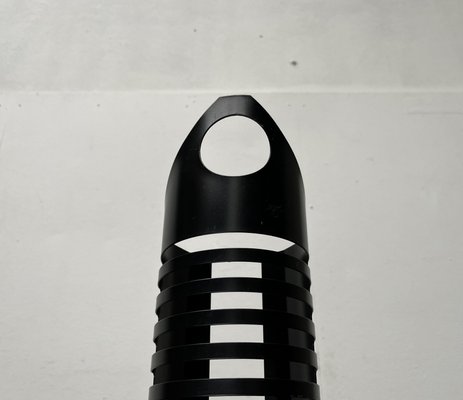 Postmodern Metal and Marble CD Rack Tower, 1980s for sale at Pamono