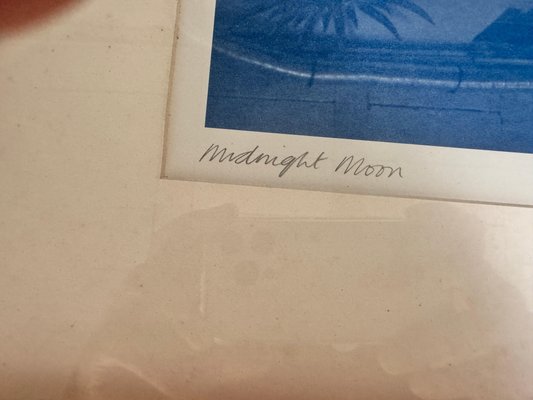 Amaina, Midnight Moon: Blue Color USA, Print for sale at Pamono