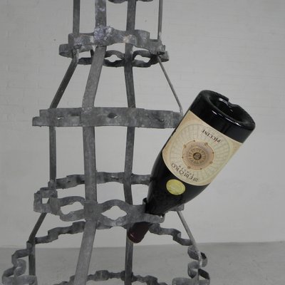 Iron Drying Rack for Wine Bottles from Egouttoir a Bouteilles