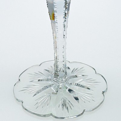 Baccarat Grass Green Crystal Cut Glass, France, 1920s for sale at 
