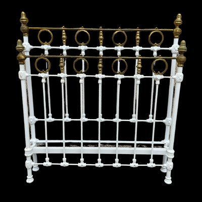 Antique brass bed for sale discount