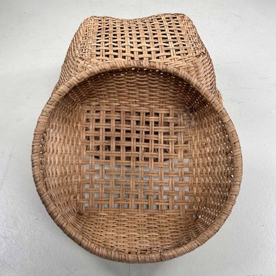 Cesto di Pane Intrecciato Un Mano nel Rattan da 2 Pezzi, Cesto di nel Vimini per Frutta, Verdura, Cucina Domestica, Ristorante, ECC