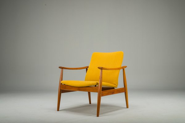Mid-Century Danish Easy Chairs Model 138 by Finn Juhl for France