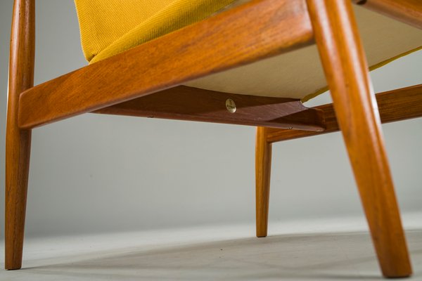 Mid-Century Danish Easy Chairs Model 138 by Finn Juhl for France