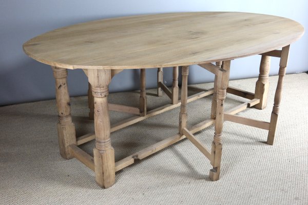 Gate Leg Dining Table for sale at Pamono Gate Leg Dining Table for sale at Pamono