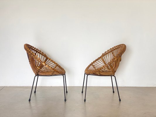 Poltroncine Poltroncina Vimini Poltrona Sedia Design Vimini