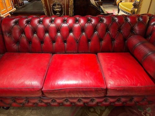 Oxblood chesterfield cushions shop