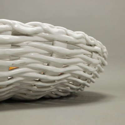 Large Ceramic Basket from Castellan Manufacture for sale at Pamono
