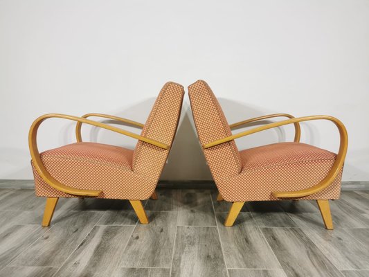 Vintage Lounge Chair by Jindrich Halabala for sale at Pamono