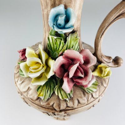 Vintage Italian Ceramic Pitcher by Bassano for sale at Pamono