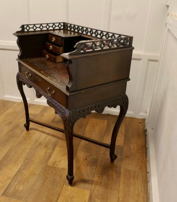 Chinese Chippendale Style Desk