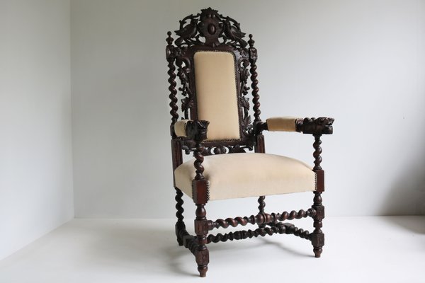 Antique throne chairs for sale hotsell