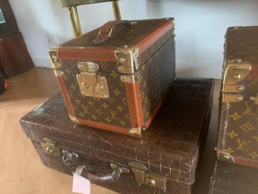 Small Vanity Case from Louis Vuitton, 1980s for sale at Pamono